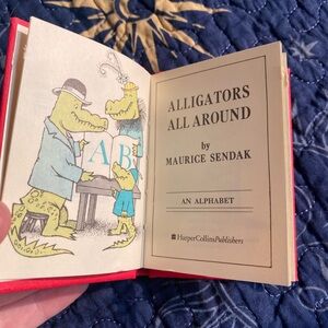 Alligators All Around by Maurice Sendak Mini Book.